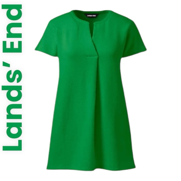 Land's End Green Seersucker Top Shirt - Women’s XS - Picture 9 of 9